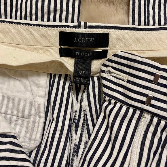 J.Crew Striped Capris Pants - Picture 4 of 4
